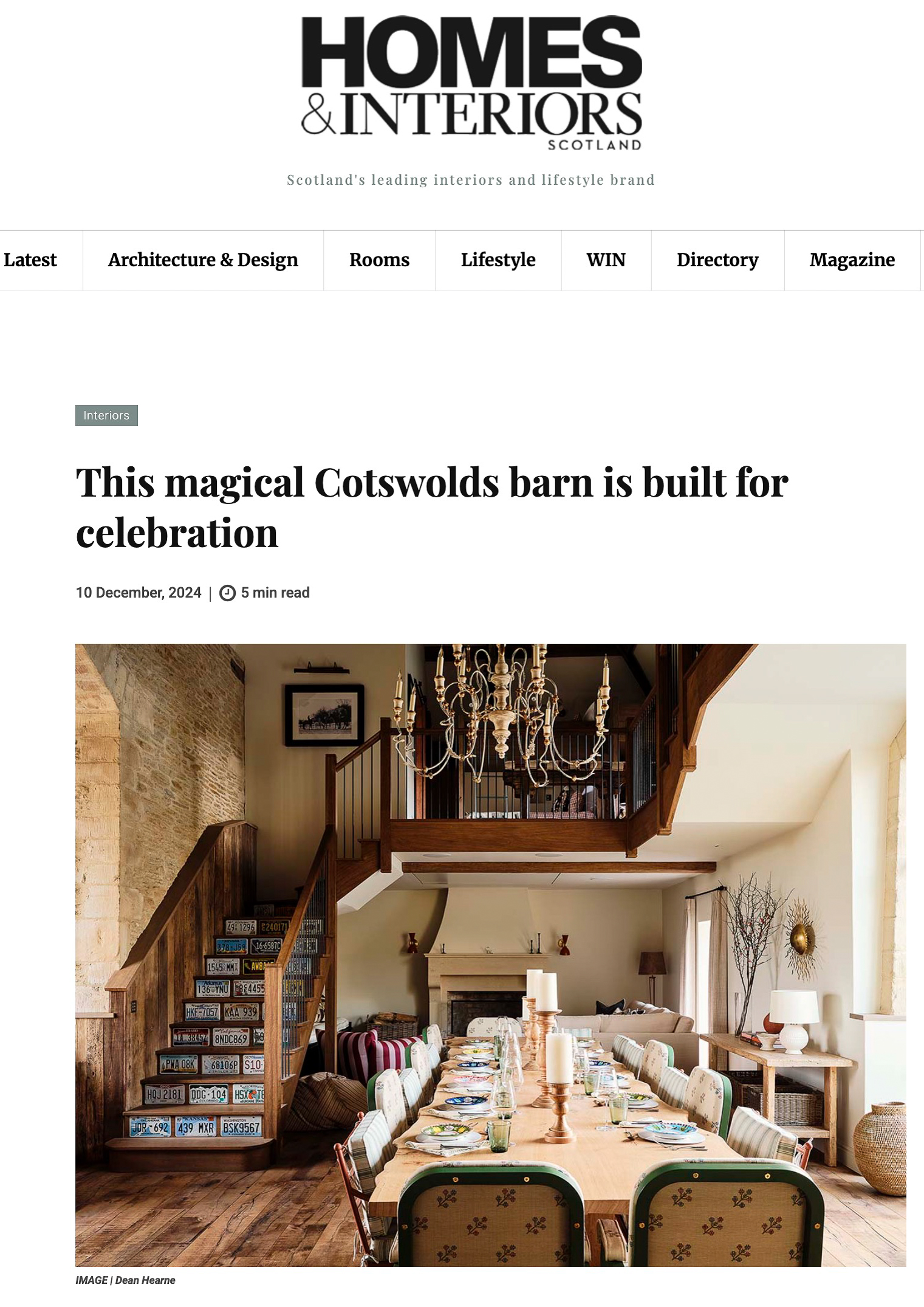 Homes & Interiors Scotland